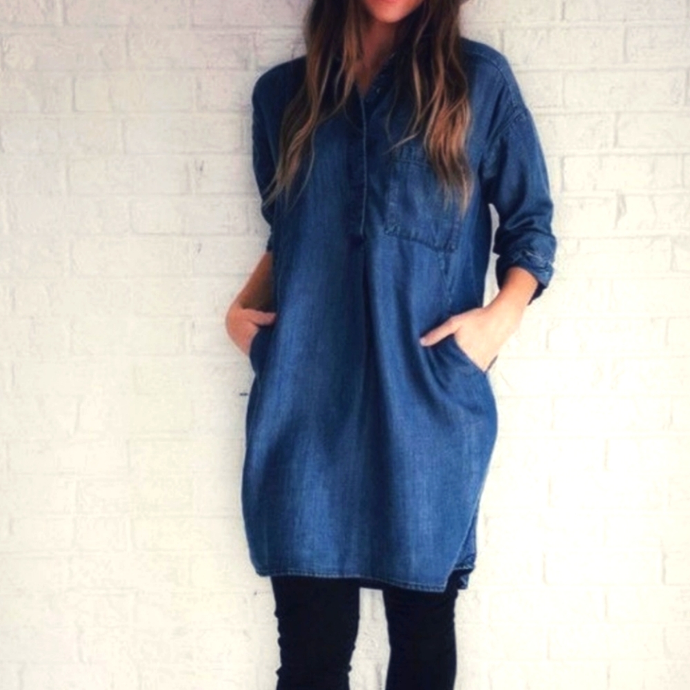 Denim dress from Joe Fresh